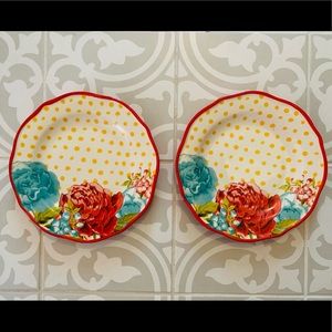 The Pioneer Woman salad plates- Blossom Jubilee